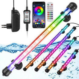 Produktbild von Jibenhome LED Aquarium-Beleuchtungssteuerung mit Fernbedienung und App