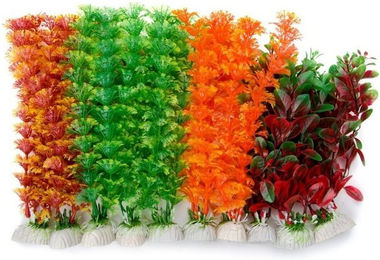 Produktbild von JK 10x Aquarium Wasserpflanzen Set künstliche Pflanzen