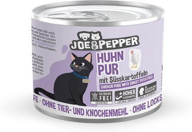 Produktbild von Joe & Pepper Cat Huhn pur mit Süßkartoffeln - 6 x 200 g