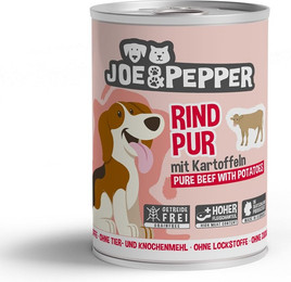 Produktbild von Joe & Pepper Dog Rind pur mit Kartoffeln - 6 x 400 g