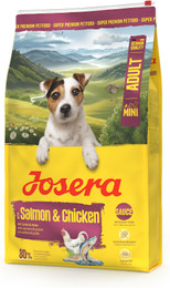Produktbild von Josera 3kgx3 Mini Adult Salmon & Chicken Hundetrockenfutter