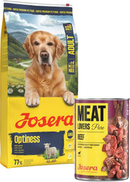 Produktbild von JOSERA Adult Optiness mit Lamm für mittelgroße und große Hunderassen 12,5kg + 800g GRATIS