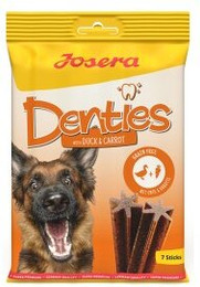 Produktbild von Josera Denties mit Ente & Karotte Snack für Hunde - 2,34 kg