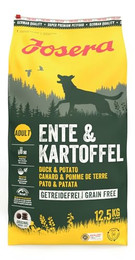 Produktbild von Josera Ente & Kartoffel Trockenfutter für Hunde - 2 x 12,5 kg
