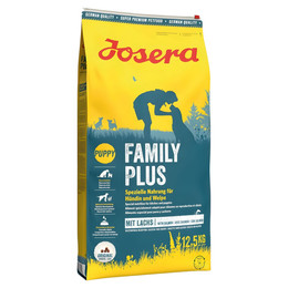 Produktbild von Josera Family Plus Trockenfutter für trächtige und säugende Hündinnen & Welpen - 12,5 kg