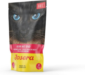 Produktbild von Josera Filet 70g Katzennassfutter Sparpaket 32 x 70 Gramm Huhn mit Rind