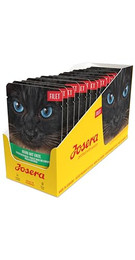 Produktbild von JOSERA Filet Huhn mit Ente Premium Nassfutter für Katzen - 16 x 70 g