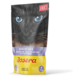 Produktbild von Josera Filet Huhn mit Kalb Nassfutter für Katzen - 16 x 70 g