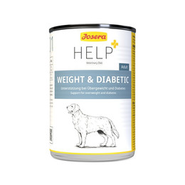 Produktbild von Josera Help Weight & Diabetic Hund Nassfutter - 6 x 400 g