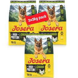 Josera High Protein Adult Chicken 3x3 kg – Bild 1 von 7
