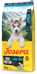 Produktbild von Josera High Protein Junior Sea Fi Hundetrockenfutter 5 x 900 Gramm
