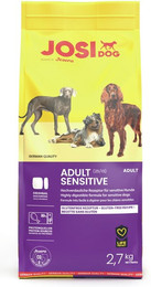 Produktbild von Josera JosiDog Adult Sensitive Hundetrockenfutter 3 x 2,7 Kilogramm