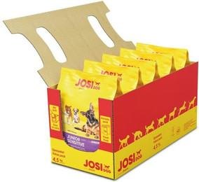Produktbild von Josera JosiDog Junior Sensitive Hundetrockenfutter Sparpaket 5 x 900 Gramm