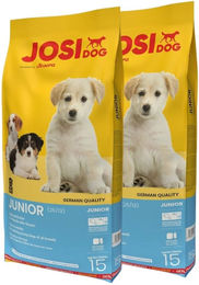 Produktbild von JOSERA JosiDog Junior Trockenfutter für heranwachsende Welpen aller Rassen 2x15 kg