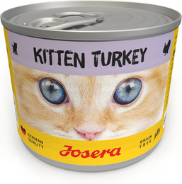 Produktbild von JOSERA Kitten Truthahn Nassfutter für Kätzchen Dose 6 x 200g
