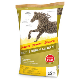 Produktbild von Josera Kraut & Rüben Mineral Pferdefutter - 15 kg