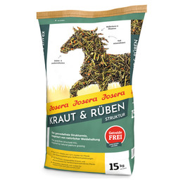 Produktbild von Josera Kraut & Rüben Strukturmüsli Pferdefutter - 2 x 15 kg