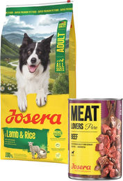 Produktbild von JOSERA Lamb and Rice Adult Trockenfutter Monoprotein 12,5kg + 800g GRATIS