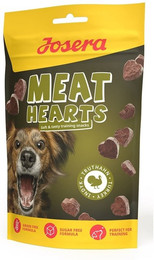 Produktbild von JOSERA Meat Hearts Turkey Trainingsleckerli mit Pute - 8 x 70 g
