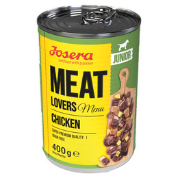 Produktbild von Josera Meat Lovers Junior Menu Huhn - 6 x 400 g