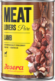 Produktbild von Josera Meat Lovers Pure Lamb Nassfutter für Hunde - 6 x 400 g