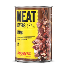 Produktbild von Josera Meat Lovers Pure Lamm Nassfutter für Hunde - 6 x 800 g
