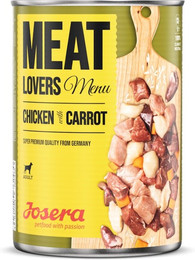 Produktbild von Josera Menu 800 Gramm Hundenassfutter 12 x 800 Gramm Chicken with Carrot