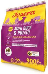Produktbild von Josera Mini Duck & Potato Trockenfutter für kleine Hunde - 900 g