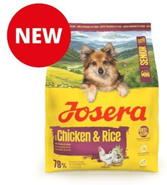 Produktbild von Josera Mini Senior Chicken & Rice Hundetrockenfutter 5 x 900 Gramm