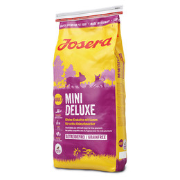 Produktbild von Josera MiniDeluxe Trockenfutter für kleine Hunde mit Lamm - 5 x 900 g