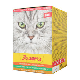 Produktbild von Josera Multipack Paté Katzenfutter - 6 x 85 g