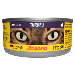 Produktbild von Josera Nassfutter Cat Turkey - 12 x 85 g
