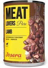 Produktbild von Josera Nassfutter Hund, Adult, Meat Lovers, Lamm pur 6x400 g