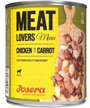 Produktbild von Josera Nassfutter Hund, Adult, Meat Lovers Menu, Huhn 6x800 g