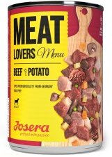 Produktbild von Josera Nassfutter Hund, Adult, Meat Lovers Menu, Rind 6x400 g