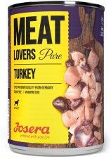 Produktbild von Josera Nassfutter Hund, Adult, Meat Lovers, Truthahn pur 6x400 g