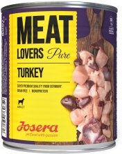 Produktbild von Josera Nassfutter Hund, Adult, Meat Lovers, Truthahn pur 6x800 g