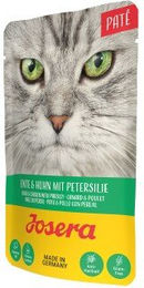 Produktbild von Josera Nassfutter Katze, Adult, Paté, Ente und Huhn 16x85 g