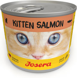 Produktbild von JOSERA Nassfutter mit Lachs für Kätzchen 6 x 200g