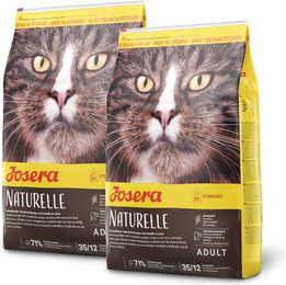 Produktbild von JOSERA Naturelle mit Forelle und Linse - 2 x 10 kg