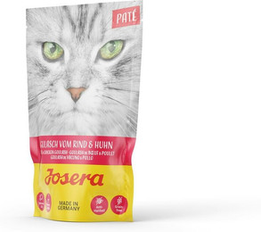 Produktbild von Josera Paté 85g Katzennassfutter Sparpaket 32 x 85 Gramm Gulasch vom Rind & Huhn