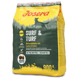 Produktbild von Josera Surf & Turf Junior mit Lachs & Lamm - 5 x 900 g