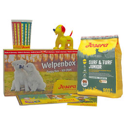 Produktbild von JOSERA Welpenbox Surf & Turf Junior - 900 g