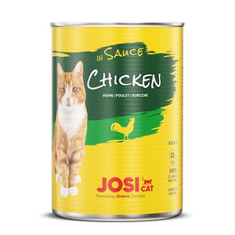 Produktbild von JosiCat Chicken in Sauce Katzen Nassfutter - 12 x 415 g