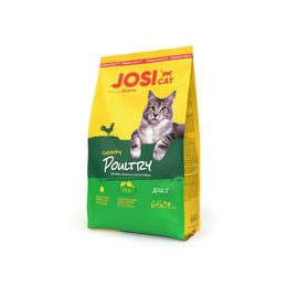 Produktbild von JosiCat Crunchy Chicken Katzen Trockenfutter - 7 x 650 g