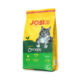Produktbild von JosiCat Crunchy Chicken Katzen Trockenfutter - 3 x 1,9 kg