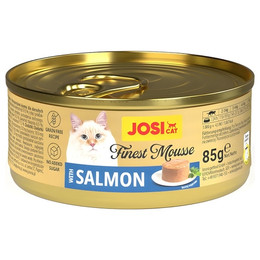 Produktbild von JosiCat Finest Mousse with Salmon 12x85g