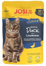 Produktbild von JosiCat Rich in Duck in Sauce 28x85g