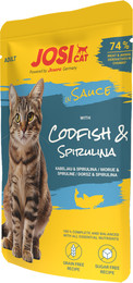 Produktbild von JosiCat with Codfish in Sauce 28x85g