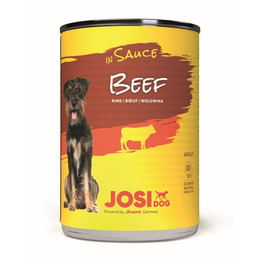 Produktbild von JosiDog Beef in Sauce Hundenassfutter - 12 x 415 g